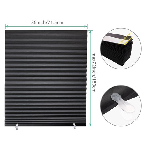 Pack light filtering pleated - 6,